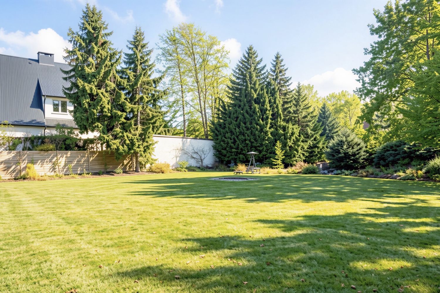 Garten von Grundstück für DHH, EFH oder Mehrgenerationenhaus