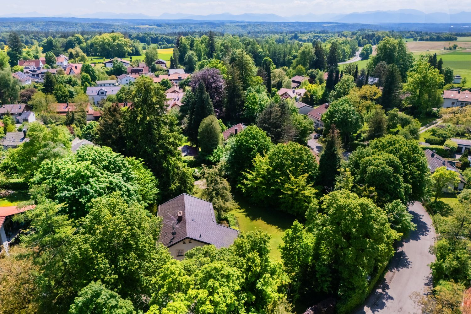 Grundstück für EFH, DH oder Mehrgenerationenhaus, Schäftlarn-Ebenhausen im Isartal, ruhige grüne Lage
