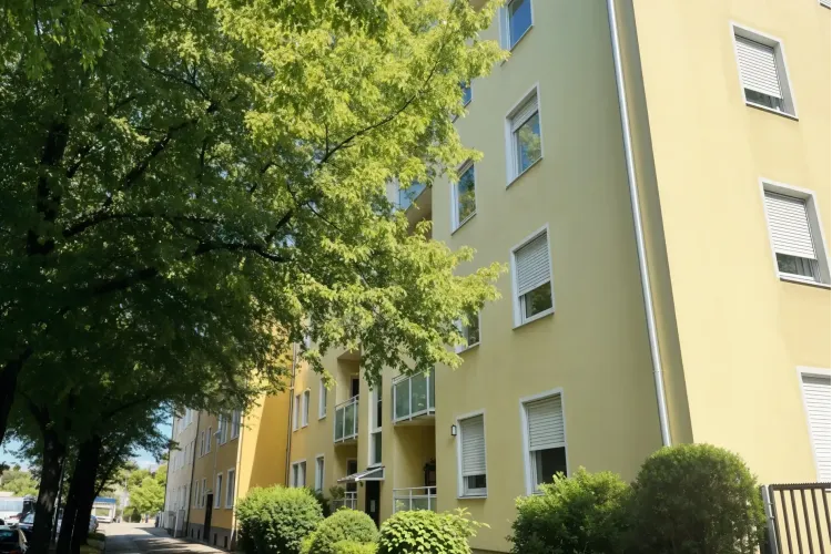 Straßenansicht des Hauses